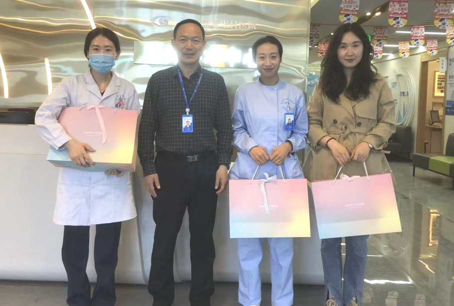 礼赞白衣天使 共绘光明未来——西岗区卫健局护士节暖心到访慰问大连华厦眼科医院